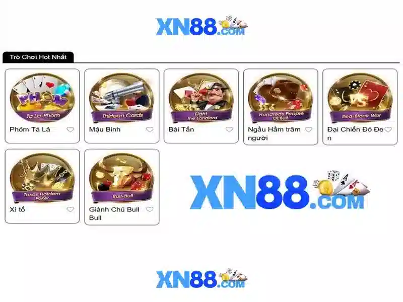 Bảng Tỷ Lệ Thưởng Hấp Dẫn Với Tải XN88